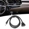 USB 3.0 Dashboard Adapter Line Car Motorcycle Single Port Audio