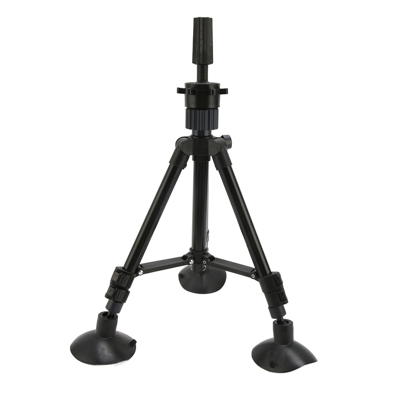 Wig Head Holder Suction Aluminium Alloy Portable Adjustable Wig Head