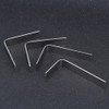 4Pcs Saxophone Repair Tools L‑Shaped Key Cover Correction Tool Soprano