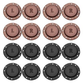 EOWVISN 8 Pairs Of Magnetic Buttons, Magnetic Closure Buttons, Magnetic Snap Buttons, Magnetic Clothing Buttons, Sewing Buttons, Cardigan Buttons, Multipurpose Magnetic Buttons