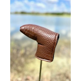 CUSTOM Crocodile Print Driver Fairway Hybrid Putter Head Covers