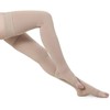Thigh High Support Socks with Open Toe Cap For Women