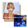 12pcs Goma Elásticas Led Light Pelo Scrunchies Para Fiestas Multicolors