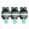 HARDLINE | Cepillo desenredante para cabello. Caja con 3 pzs