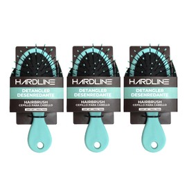 HARDLINE | Cepillo desenredante para cabello. Caja con 3 pzs