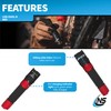 Nightstick USB-558XL-R Metal USB Rechargeable Multi-Function Tactical Flashlight - Red