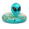 POZA Inflatable Alien Pool Float Tube - Heavy Duty Vinyl