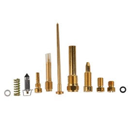 CQYD New Carb Repair Carburetor Rebuild Kit for 1995-2003 Kawasaki Lakota 300 KEF300A KEF300B