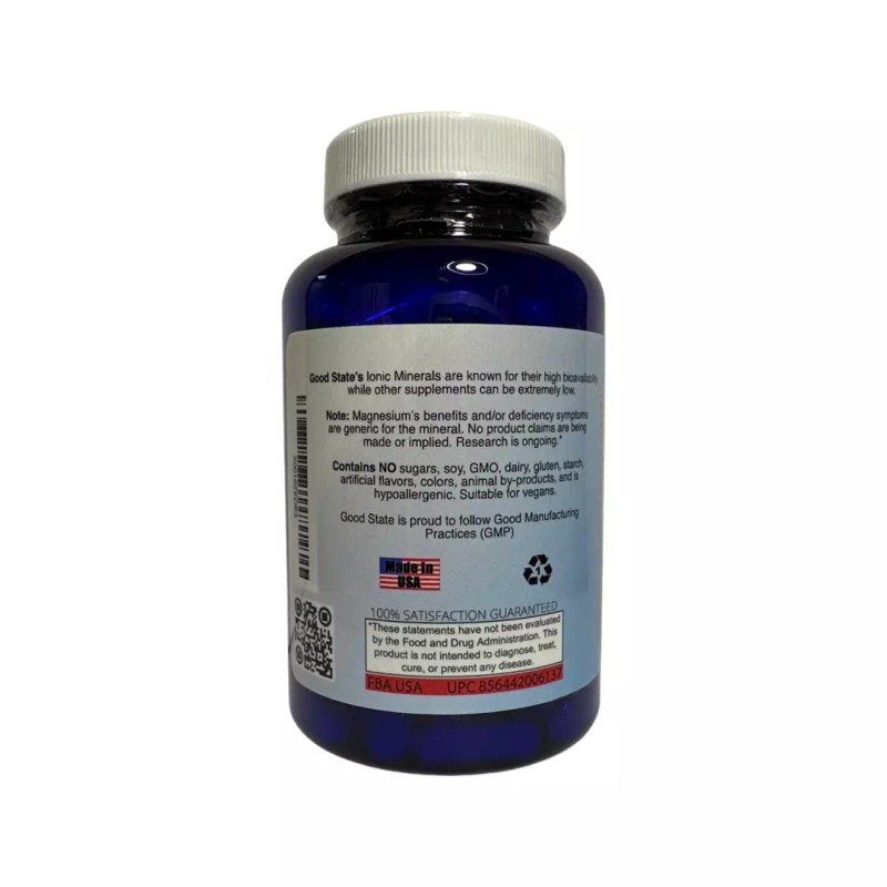 Good State ION-MAG Ionic Magnesium 120 Capsules by Good State
