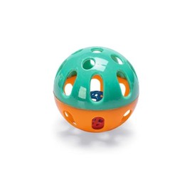 Beeztees Plastic Jingle Ball for Rodents Assorted, 9 cm