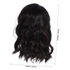 OATIPHO Wavy Synthetic Wig for Women Stylish Blend Hair Extension