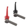 Orivin 2 Pcs Insulated Test, Hook Probes Clip with 4