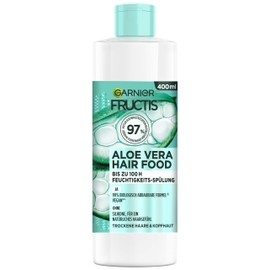 Garnier Conditioner Moisturising Aloe Vera Vegan Formula for Normal Dry Hair Hair Food Fructis 400ml