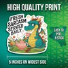 Fresh Sarcasm Served Daily Stickers - Funny Sarcastic Sarcasm Stickers