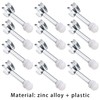 20PCS 3-in-1 Furniture Connection Kit, Eccentric Cam Lock Ø15mm and