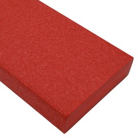 BuyPlastic Tangent Poly Lumber - Cardinal Red, 1x4 (0.75" x 3.5"), 72" L