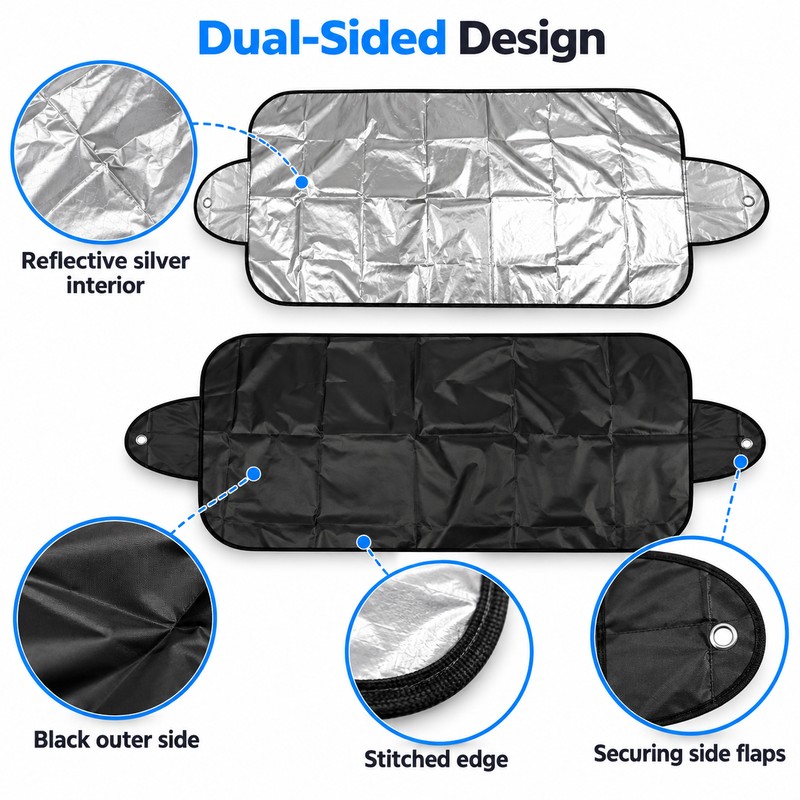 Waterproof Car Windshield Snow Cover – Protective Sun Shade for