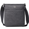 Troop London TRP0236 Classic Canvas Across Body Bag Ash Grey