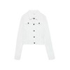 s.Oliver Twill Denim Jacket, White