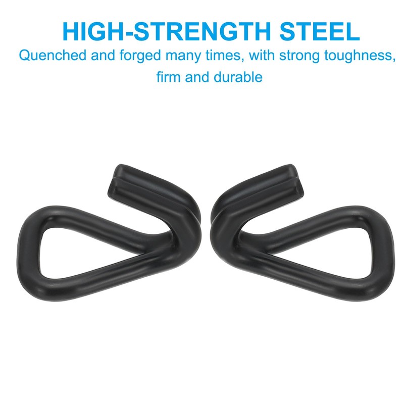 PATIKIL 6 Pack Ratchet Double J Hook Load 5511 LBS