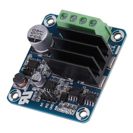 Large Current 50A H Bridge Driver Module, MOSFET, PWM Isolation, Motor Forward Reverse, High Power Single Channel Motor Driver Module, 3.3V-12V Power, for Motor Control