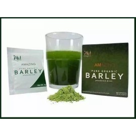 IAM 1 Box I Am Worldwide Amazing Barley 10 Sachet Powdered Juice Energy Pure Organic
