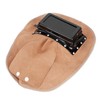 Head‑Mounted Cowhide Welding Helmet Cap Dual Lens Anti‑Spatter Heat Insulation