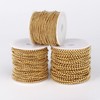 50FT Gold Ball Chain 1.5mm Stainless Steel Bead Chain for