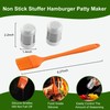 POLIGO 5PCS Smash Burger Press Kit - 4 in 1