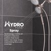 Pfister HydroFuse Shower Head and Handheld Combo, Hose Included, Magnetic