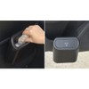 Riloer Mini Waterproof Car Bin with Black Lid Car Home
