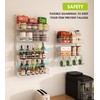 Mefirt Over The Door Pantry Organizer, Wall Mount Spice Rack,