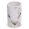 Bodico White 3-Piece Marble Bathroom Accessory Set