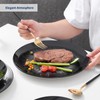 Bestone Porcelain Dinnerware Sets Service for 4, 12 pcs Hand