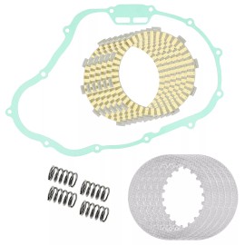 Caltric Clutch Friction Steel Plates Kit for Honda TRX350D FourTrax Foreman 350 1987-89