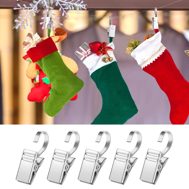 Pack of 50 Curtain Clips Metal Curtain Clips Curtain Hooks