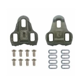 Bandidos Bike Cleats Compatible with Look Keo Pedals (Fixed 0 Degree Float) for Clipless Men & Women Cycle Shoes - Bicycle Cleat Set for Indoor & Outdoor Cycling - Black