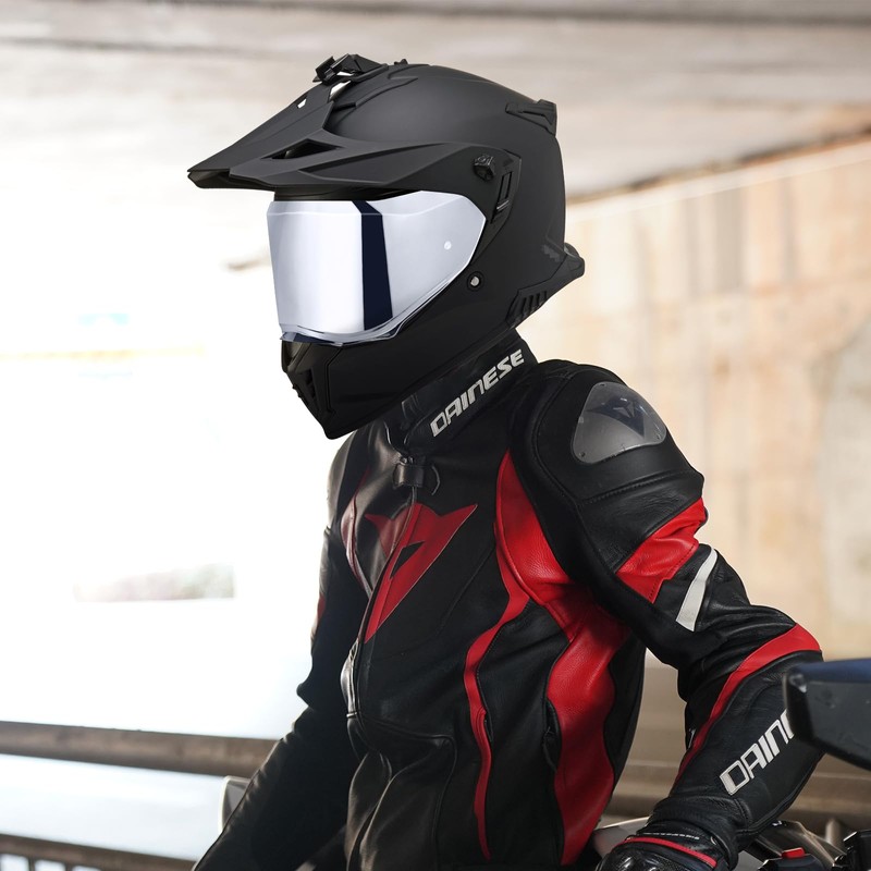 VCOROS Helmet Face Shield for Sedici Duale Mips Helmet Visor