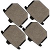 Caltric Brake Pads for Honda GL1000 Goldwing Limited 1976 Front