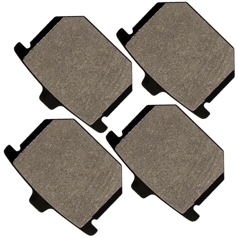 Caltric Brake Pads for Honda GL1000 Goldwing Limited 1976 Front