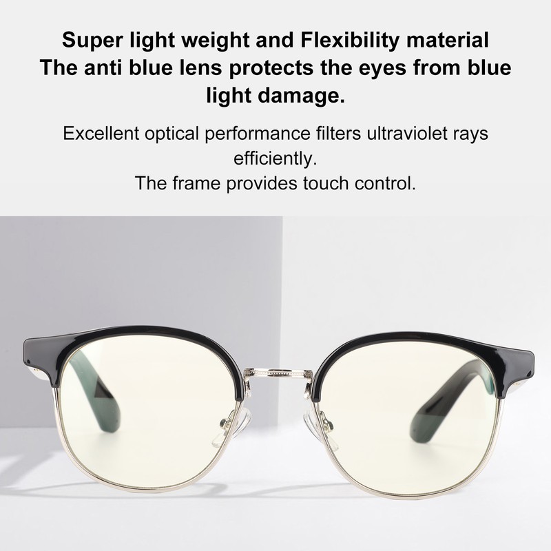 WG‑KX04B Bluetooth Glasses Wireless Bluetooth Sunglasses with Open Ear Headset