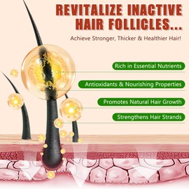 Batana Oil for Hair Growth - 100% Natural Botana Oil from Honduras, Eliminate Hair Split Ends, Restores Damaged Hair and Scalp, Enhances Hair Radiance Nourishment, All Hair Types (2 Pack 2x60ML)