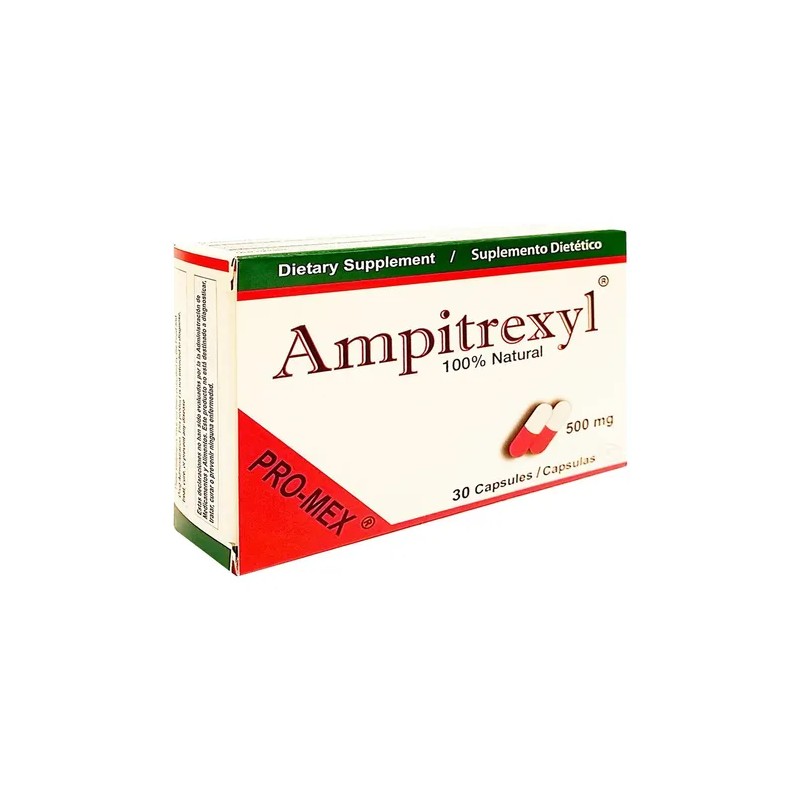 Ampitrexyl 500mg Suplemento Herbario Soporte Inmune 6 Pack
