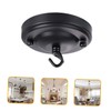 GRIRIW Retro Style Cover Plate for Light Fixture Mounting Hook