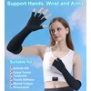 Copper Long Arthritis Gloves,Long Wrist Compression Arm Sleeve Carpal Tunnel