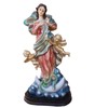 Escultura Virgen Desatanudos 30cm Imagen Religiosa de Resina