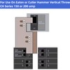 Generator Interlock Kit Compatible with Eaton Cutler Hammer Vertical Throw
