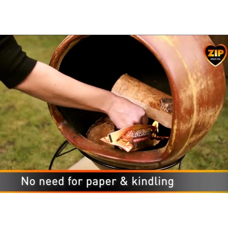 Zip Quickstart Firelighters 150g Just Light The Wrapper Pack of