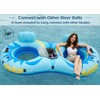 Jasonwell Inflatable River Tube Float - 2 Person Heavy Duty
