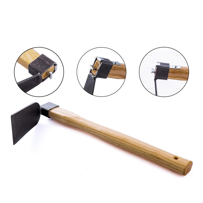 Hoe Garden Tool,Garden Digging Hoe and Rake, Garden Hoe and